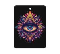 Third Eyeball Goth Eye Spiritual Car Air Freshener Hanging Aromatherapy Tablets Car Accessories Rearview Mirror Pendant Decor