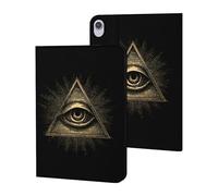 Third Eyeball Goth Eye Spiritual Funny Tablet Cases Multi-Viewing Angels Trifold Stand Case Compatible with iPad Series