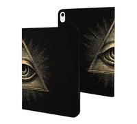 Third Eyeball Goth Eye Spiritual Funny Tablet Cases Multi-Viewing Angels Trifold Stand Case Compatible with iPad Series