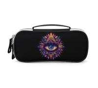Third Eyeball Goth Eye Spiritual Pencil Case Portable Makeup Bag Organizer Pencil Pouch Cosmetic Bags for Women