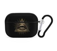Third Eyeball Goth Eye Spiritual Personalized Wireless Bluetooth Earphone Protective Case Cover Compatible with Airpods Pro