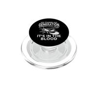 Third Generation Agricultural Pilot It's In The Blood Farmer PopSockets PopGrip for MagSafe