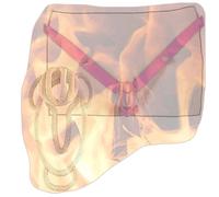 Third Generation Protective Cage Fufu Clip Fitness Set, with 1 Pink Yoga Belt, Breathable Adjustable Invisible Protection Set -A68UK (A:White)