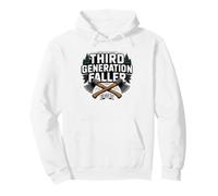 Third Generation Timber Faller Logging Heritage Family Pullover Hoodie