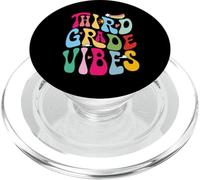 Third Grade 70 80 Vibes Retro Back to School Teacher Student PopSockets PopGrip for MagSafe