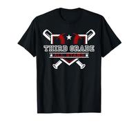 Third Grade Baseball 3rd Grade Kids Baseball Back To School T-Shirt
