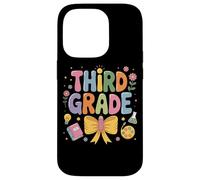 Third Grade Bright School Elements Case for iPhone 14 Pro