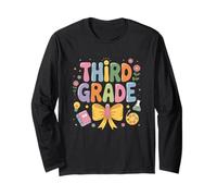 Third Grade Bright School Elements Long Sleeve T-Shirt