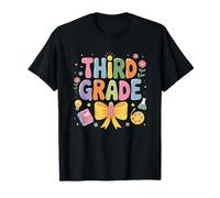 Third Grade Bright School Elements T-Shirt