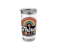Third Grade Class Dismissed Rainbow Stainless Steel Insulated Tumbler