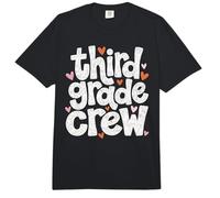 Third Grade Crew for 3rd Teacher or Student Comfort Colors Adult Heavyweight T-Shirt