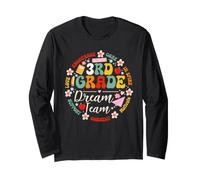 Third Grade Dream Team Back to School 3rd Grade Teacher Kids Long Sleeve T-Shirt