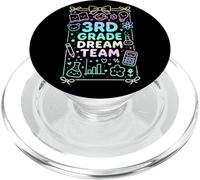 Third Grade Dream Team Back To School Reading Math Science PopSockets PopGrip for MagSafe