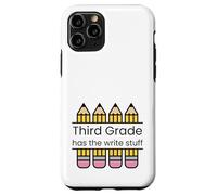 Third Grade has the write stuff ELA writing grammar teacher Case for iPhone 11 Pro