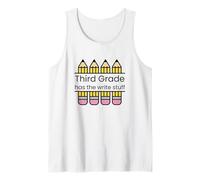 Third Grade has the write stuff ELA writing grammar teacher Tank Top