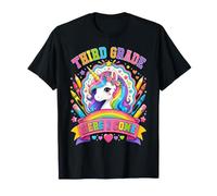 Third Grade Here I Come Unicorn 3rd Grader Back to School T-Shirt
