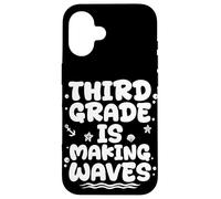 Third Grade IS MAKING WAVES Third Grade Back To School Case for iPhone 16