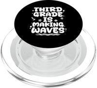 Third Grade IS MAKING WAVES Third Grade Back To School PopSockets PopGrip for MagSafe