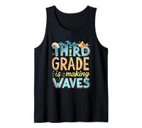 Third Grade is Making Waves Third Grade Tank Top