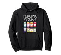 Third Grade Is My Jam 3rd Grade Teacher Back to School Pullover Hoodie