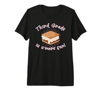 Third Grade is S'More Fun! Funny S'Mores 3rd 3 Teacher Meme Premium T-Shirt