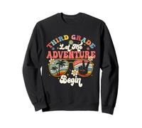Third Grade Let The Adventure Begin Back To School Sweatshirt