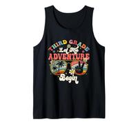 Third Grade Let The Adventure Begin Back To School Tank Top