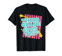Third Grade Teacher 3rd Grade Dream Team Elementary School Value Graphic T-Shirt, Men, Black, L