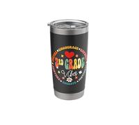 Third Grade Teacher 3rd Grade Vibes 1st Day of School Stainless Steel Insulated Tumbler