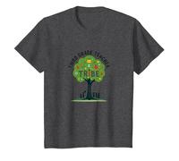 Third Grade Teacher Tribe: Nurturing Young Minds T-Shirt, Kids, Dark Heather Grey, 3 Years