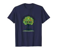 Third Grade Teacher Tribe: Nurturing Young Minds T-Shirt, Men, Navy, 3XL