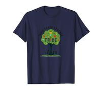 Third Grade Teacher Tribe: Nurturing Young Minds T-Shirt, Men, Navy, 6XL