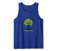 Third Grade Teacher Tribe: Nurturing Young Minds Tank Top, Men, Royal Blue, S