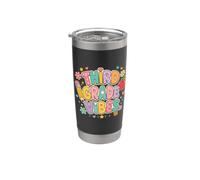 Third Grade Vibes Retro First Day Back to School Students Stainless Steel Insulated Tumbler