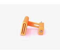 Third Hand Binding Folder Clip and Binding Wheel for Quilting and Sewing by Purple Hobbies, Making It Easier to Create Binding and Store. (Orange 2.5")