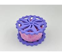 Third Hand Binding Folder Clip and Binding Wheel for Quilting and Sewing by Purple Hobbies, Making It Easier to Create Binding and Store. (Lilac Extra Binding Wheel)