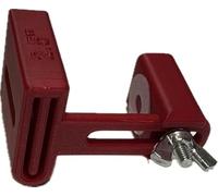 Third Hand Binding Folder Clip and Binding Wheel for Quilting and Sewing by Purple Hobbies, Making It Easier to Create Binding and Store. (Dark Red 2.5")