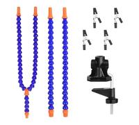 Third Hand Soldering Holder - Adjustable Auxiliary Station, Flexible Armrest | Rotating Clip Tool, Soft, Durable Construction, Multi-Angle Soldering Device, Ideal Jewellery Hobby Workshop