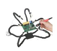 Third Hand Soldering PCB Tool Four/Five Arms Flexible Helping Hands Crafts Workshop Helping Station Repair Tool(SS9-5)