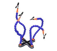 Third Hand Soldering Tool Jewelry Welding Stand | Soldering Tool for Hand Helping in Workstations, with Alligator Clip, Non-Slip Aluminum Base