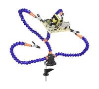 Third Hand Tools - Jewelry Craft Station, Multi-Arm Holder, Rotating Circuit Board Clamp, Craft Stand | Flexible Table Adjustable Precision For Painting Figures With Hobbybeno