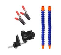 Third Hands Soldering PCB Holder Tool 2 Arms Flexible Helping Hands Workshop Helping Stations NonSlip Clamps Helping Hands Soldering Tool