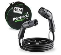 Third Rock Energy Type 2 to Type 2 EV charging cable MODE 3-15 METRE - Single Phase 7.4kW, 32A - FREE EV Cable Bag