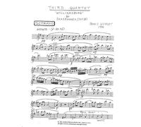 Third Saxophone Quartet by John C. Worley-PARTS ONLY