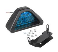 Third Stop Lamp Rear High Level Brake Light 1pc Universal Brake Signal Lamp F1 Style Triangle Sporty 12LED Rear Fog Light Tail Third Brake Lamp DRL For JDM For BBA