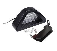 Third Stop Lamp Rear High Level Brake Light 1pc Universal Brake Signal Lamp F1 Style Triangle Sporty 12LED Rear Fog Light Tail Third Brake Lamp DRL For JDM For BBA