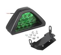 Third Stop Lamp Rear High Level Brake Light 1pc Universal Brake Signal Lamp F1 Style Triangle Sporty 12LED Rear Fog Light Tail Third Brake Lamp DRL For JDM For BBA
