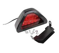 Third Stop Lamp Rear High Level Brake Light Universal Brake Signal Lamp F1 Style Triangle Sporty 12LED Rear Fog Light Tail Third Brake Lamp DRL For JDM For BBA