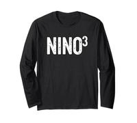 Third Time Nino Again 3rd Power Baby Announcement Long Sleeve T-Shirt