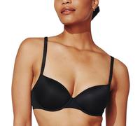 ThirdLove Classic T Shirt Bra, Tshirt Bras for Women, Everyday T-Shirt Comfort Bra, Smoothing for No-Show Lines, Underwire, Black, 34D½